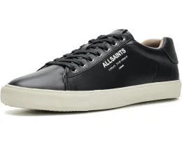 Кроссовки AllSaints Underground Leather Low Top на плоской подошве