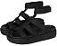 Crocs Сандалии Brooklyn Luxe Gladiator с застежкой на липучке