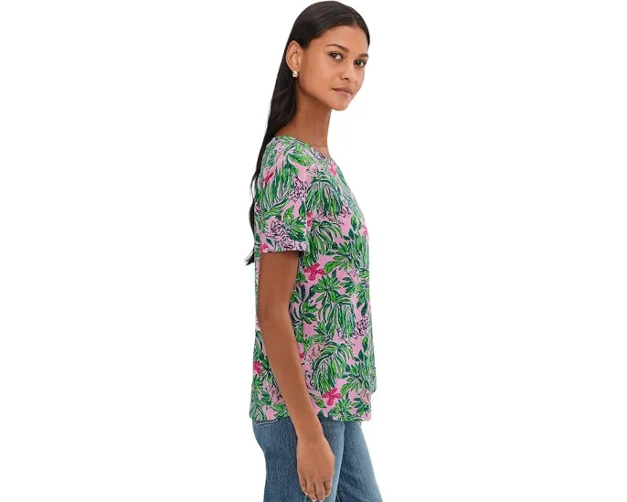 Топ Key West с лодочкой и приталенным кроем от Lilly Pulitzer