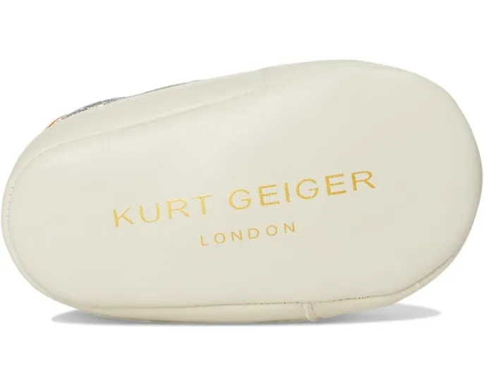 Детские кроссовки Kurt Geiger London Baby Lane Star с декором в виде звезд