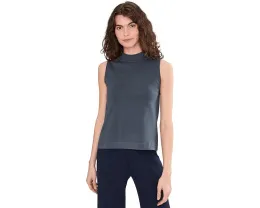 Топ PACT Airplane Mock Neck Shell из органического хлопка