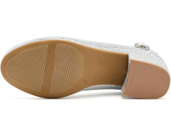 Туфли-лодочки Nina Kids Lennie 2 для девочек с кристаллами