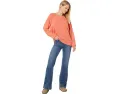 Faherty брюки Stretch Terry Patch Pocket с широкими штанинами и четырьмя карманами