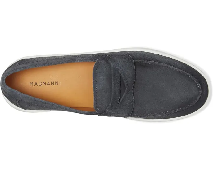 Magnanni Lawford Flx лоферы-слипоны из кожи с круглым носком и платформой