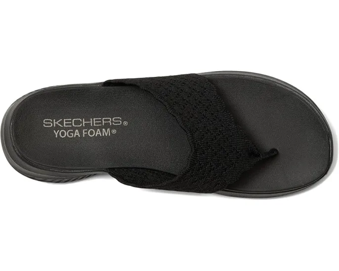 Сандалии Skechers Ultra Flex 3.0 Rhythm Waves с вязаным верхом для активного отдыха