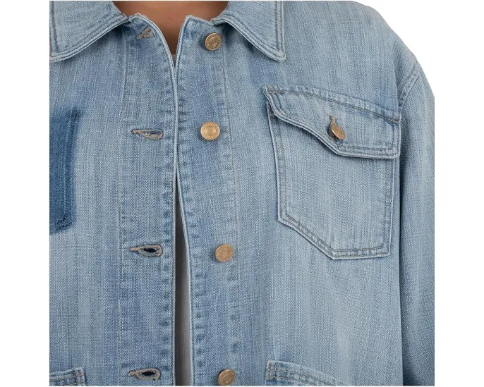 Куртка KUT from the Kloth Adelyn на пуговицах с накладными карманами