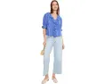 Топ Madewell Kelly в клетку из гофрированной ткани