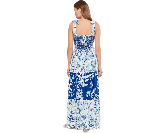 Макси-платье Athyn Smocked от Lilly Pulitzer с цветочным принтом
