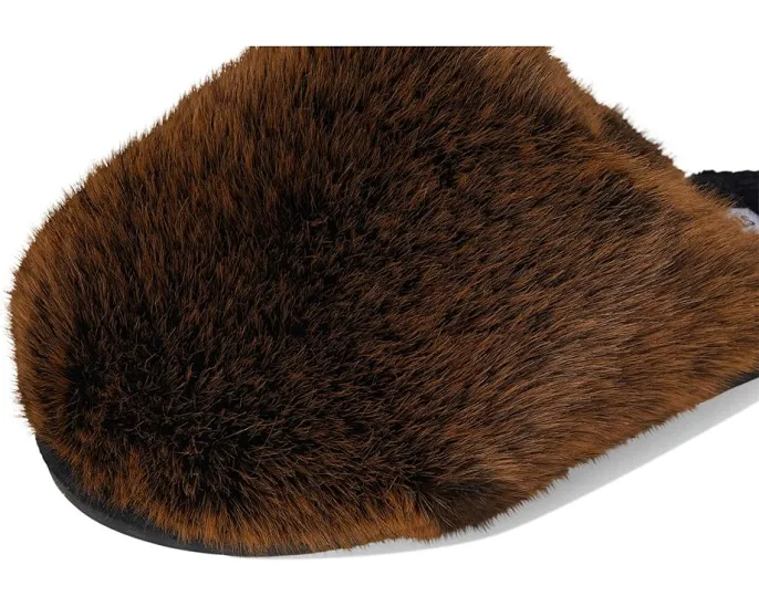 Мюли Steve Madden Poof из искусственного меха с круглым носком