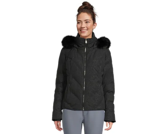Зимняя куртка Obermeyer Bombshell Luxe с искусственным мехом