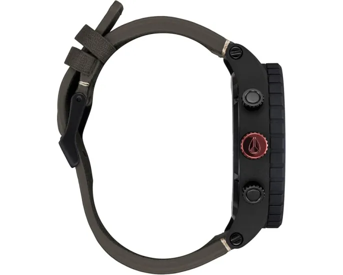 Наручные часы Nixon 51-30 Chrono Leather с хронографом и водозащитой 30 ATM