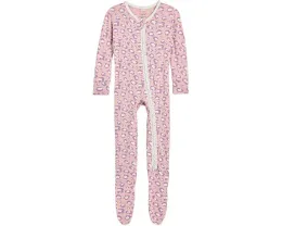 Комбинезон Kickee Pants Print Footie с двухсторонней молнией для младенцев