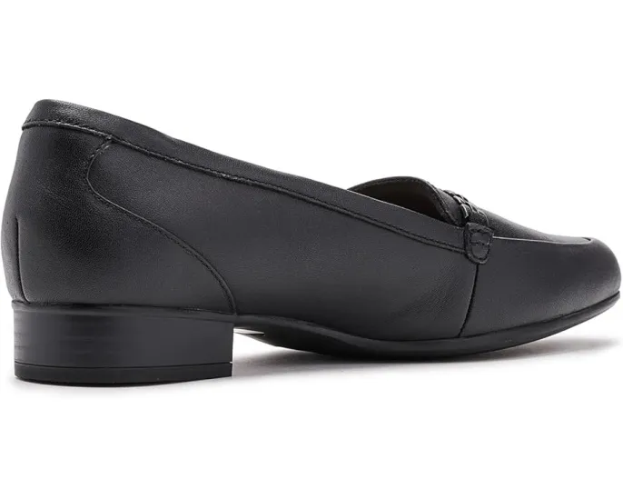 Лоферы Clarks Juliet Mia с квадратным носком и низким каблуком из кожи