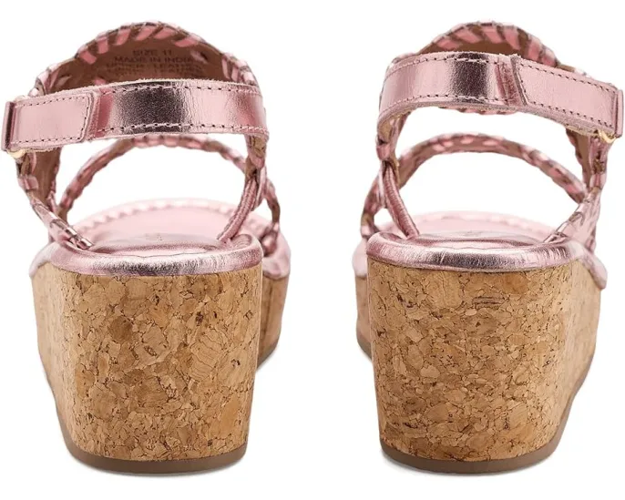 Сандалии Jack Rogers Lauren High Wedge с танкеткой для девочек