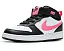 Детские кроссовки Nike Court Borough Mid 2 с застежкой на липучке из кожи