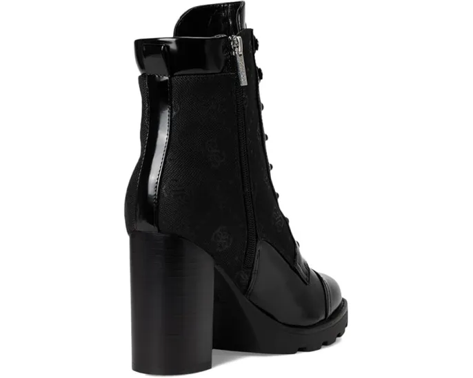 Ботильоны GUESS Nellsan на устойчивом каблуке с круглым носком