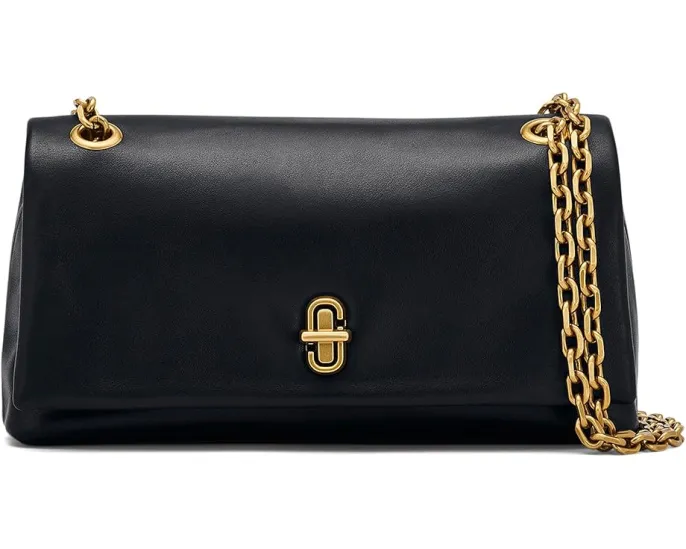 Мини сумка The Dual Chain Mini с цепными ремнями и замком Marc Jacobs