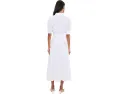 Платье-рубашка миди Larkyn Midi Shirtdress от Lilly Pulitzer с расклешенным подолом