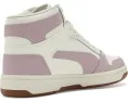 Высокие кроссовки Puma Rebound Layup Express Yourself в белом, розовом и золотистом цветах