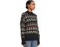 Свитер Barbour Larisa с рисунком fair isle и заниженными плечами