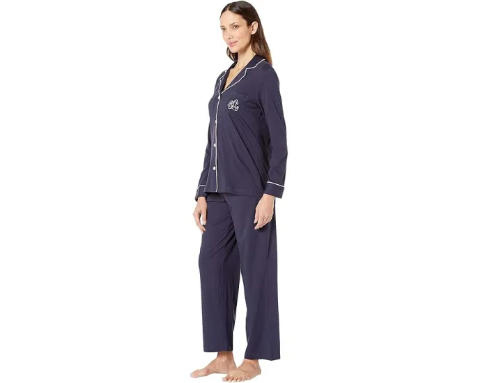 Пижамный комплект Lauren Ralph Lauren Hammond Knits из хлопка и модала