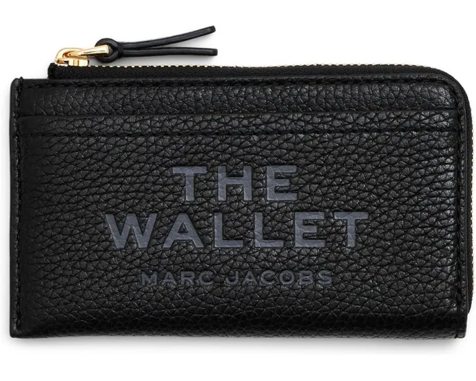 Кошелек Marc Jacobs The Leather Top Zip Multi Wallet из кожи