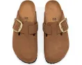 Birkenstock Boston сабо с крупной пряжкой Tonal из нубука