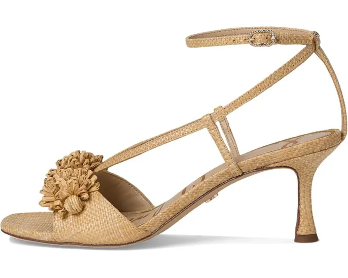 Босоножки Sam Edelman Phoebe на каблуке с цветочным декором