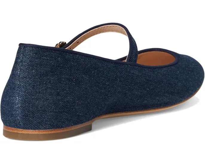 Балетки Mizzy Mary Jane из денима с ремешком на щиколотке от Jack Rogers