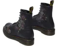 Ботинки Dr. Martens 1460 Leather Lace-Up с принтом роз и круглым носком