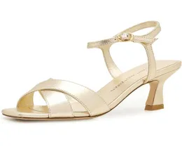 Босоножки Stuart Weitzman Vinnie Sandal 50 на каблуке kitten heel