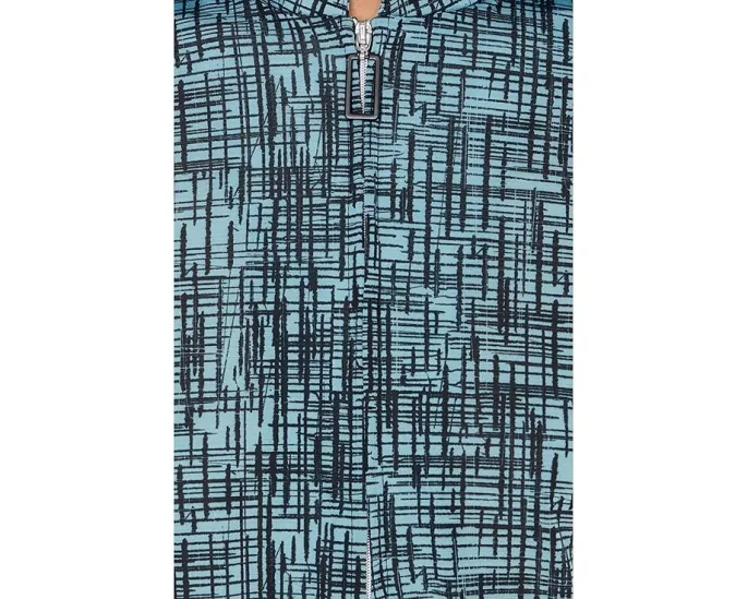 Лонгслив Jamie Sadock Sunsense с сетчатым принтом и застежкой на четверть