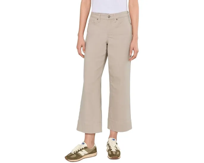 Укороченные джинсы Petite Teresa с широкими штанинами от NYDJ