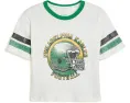 Футболка NFL Philadelphia Eagles с полосатым кокеткой от Junk Food Clothing для детей