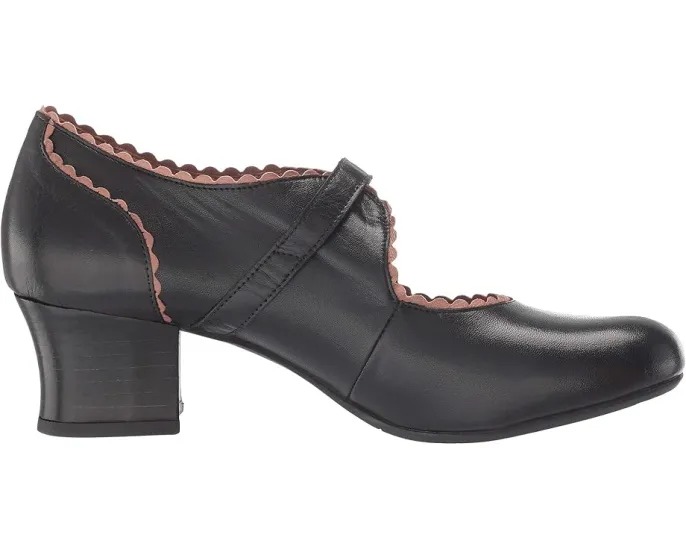 Туфли-лодочки Miz Mooz Francine с фигурным краем и регулируемой пряжкой