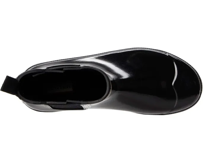 Глянцевые резиновые сапоги Hunter Original Chelsea Gloss