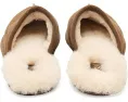 Тапочки UGG Scuff с овчинной подкладкой и гладкой кожей