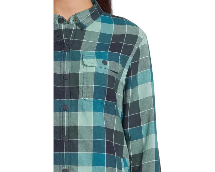 L.L.Bean Фланелевая рубашка с флисовой подкладкой и накладными карманами