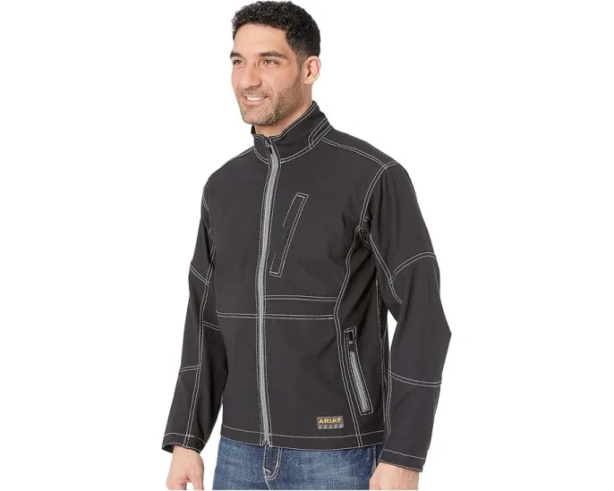 Куртка Ariat Rebar Stretch Canvas SoftShell с защитой от ветра и воды
