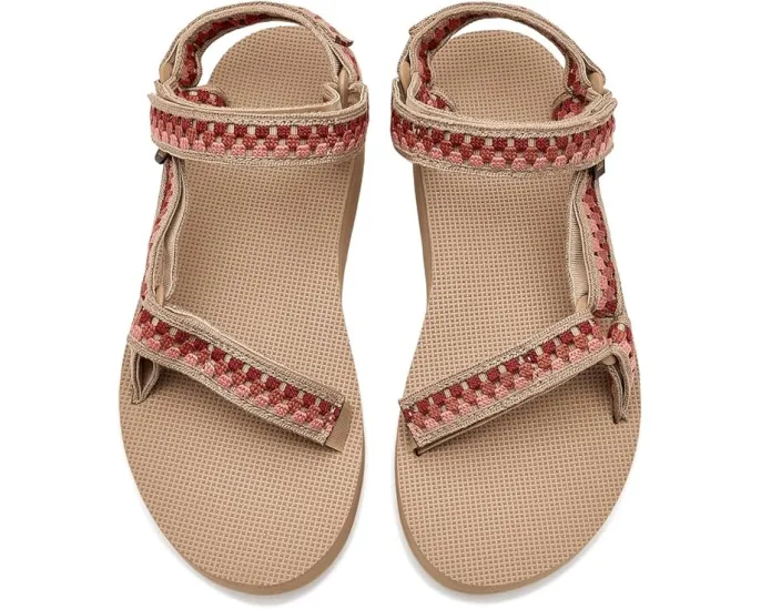 Сандалии Teva Flatform Universal Prism с ремешками в стиле вязания крючком