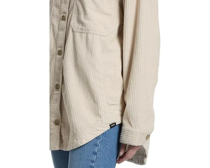 Куртка-рубашка Prana Annie's Canyon Cord из вельвета с накладными карманами