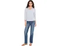 NIC+ZOE NZT Elbow Sleeve Spacedye Polo