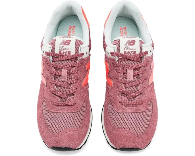 Кроссовки New Balance 574v2 с текстильным верхом и мягкой кожей
