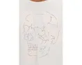 Футболка John Varvatos Skull Tiles Graphic с принтом черепа и круглым вырезом