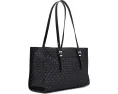 Тоут MICHAEL Michael Kors Zadie Medium с принтом MK и золотой фурнитурой