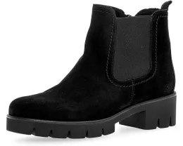 Ботинки Gabor 31.710 на низком каблуке из велюра