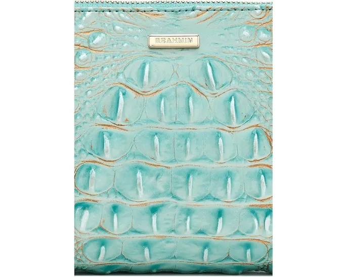 Клатч Brahmin Daisy с ремешком на запястье и застежкой на молнии