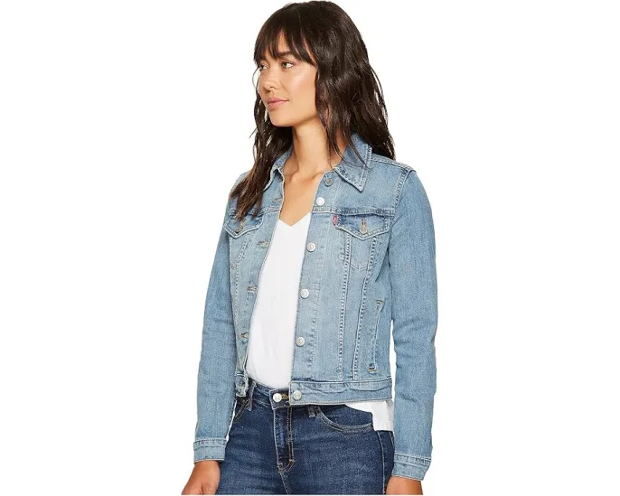 Джинсовая куртка Levi's Womens Original Trucker в стиле ковбой