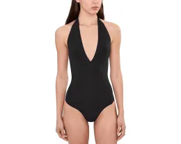 Ballet Body Deep Plunge Halter Bodysuit