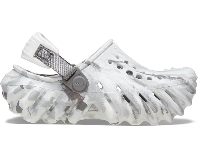 Кроксы Crocs Echo Clogs для детей с литой подошвой и стелькой LiteRide